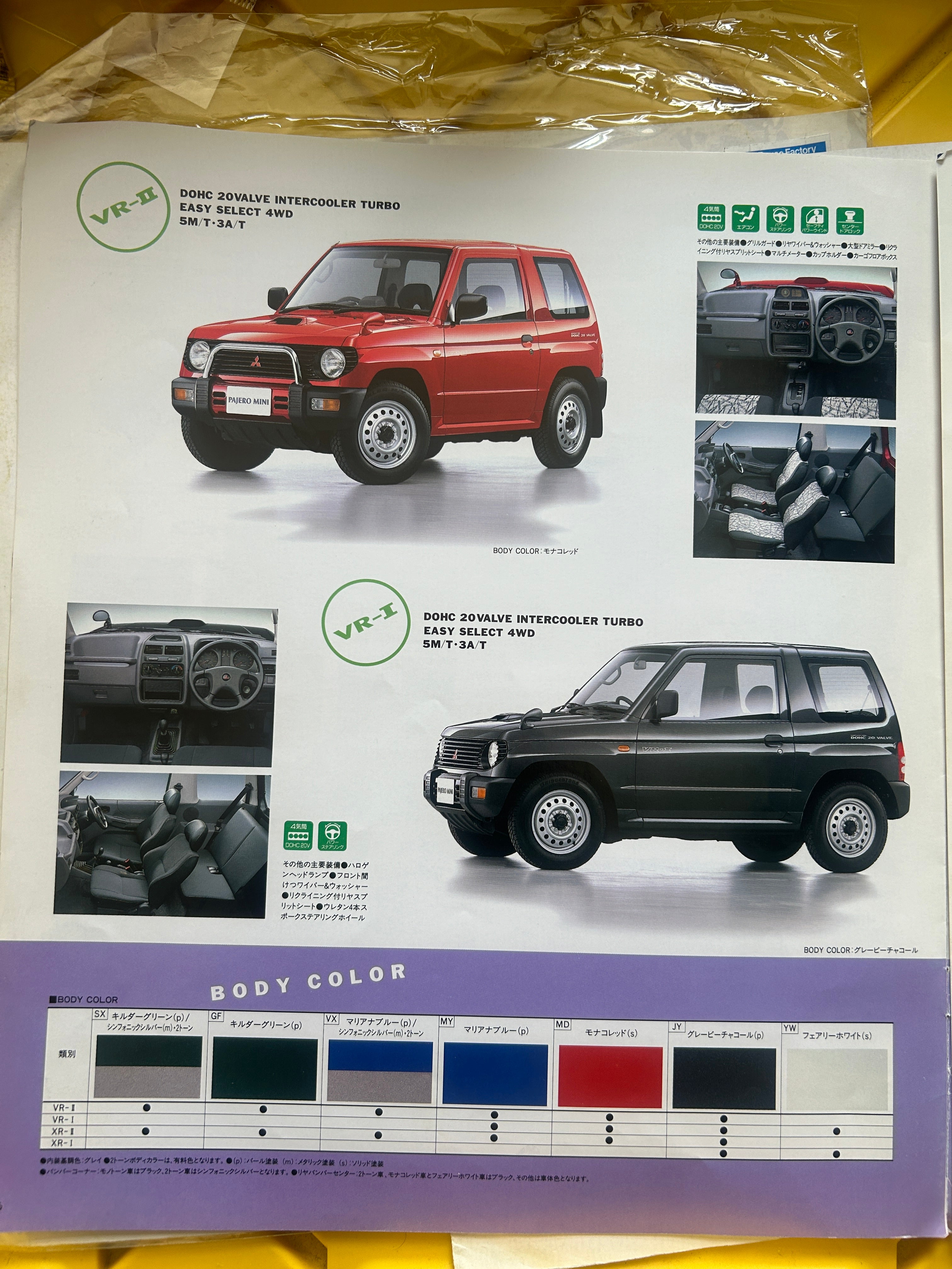 Pajero Mini Brochure