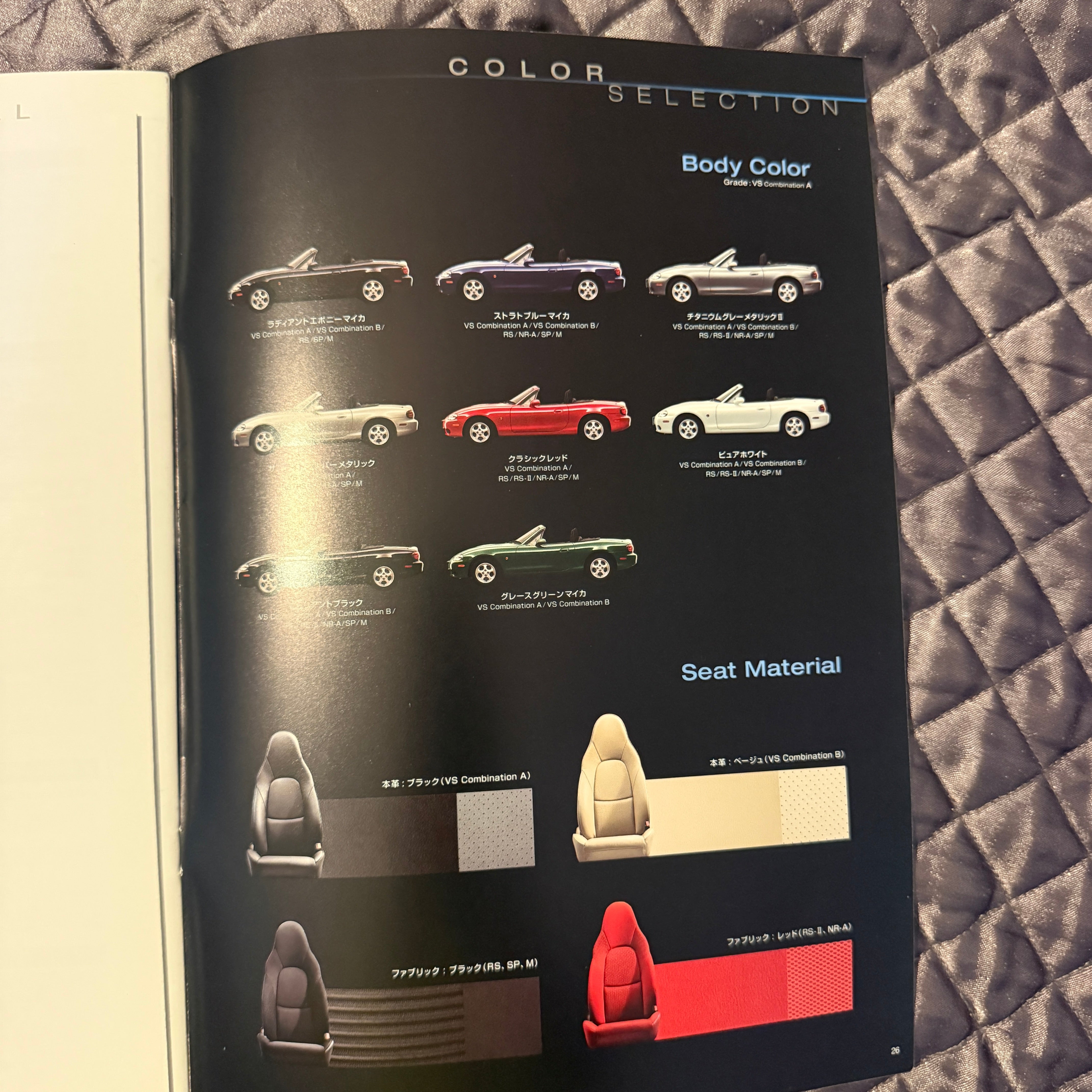 Mazda Roadster Catalog