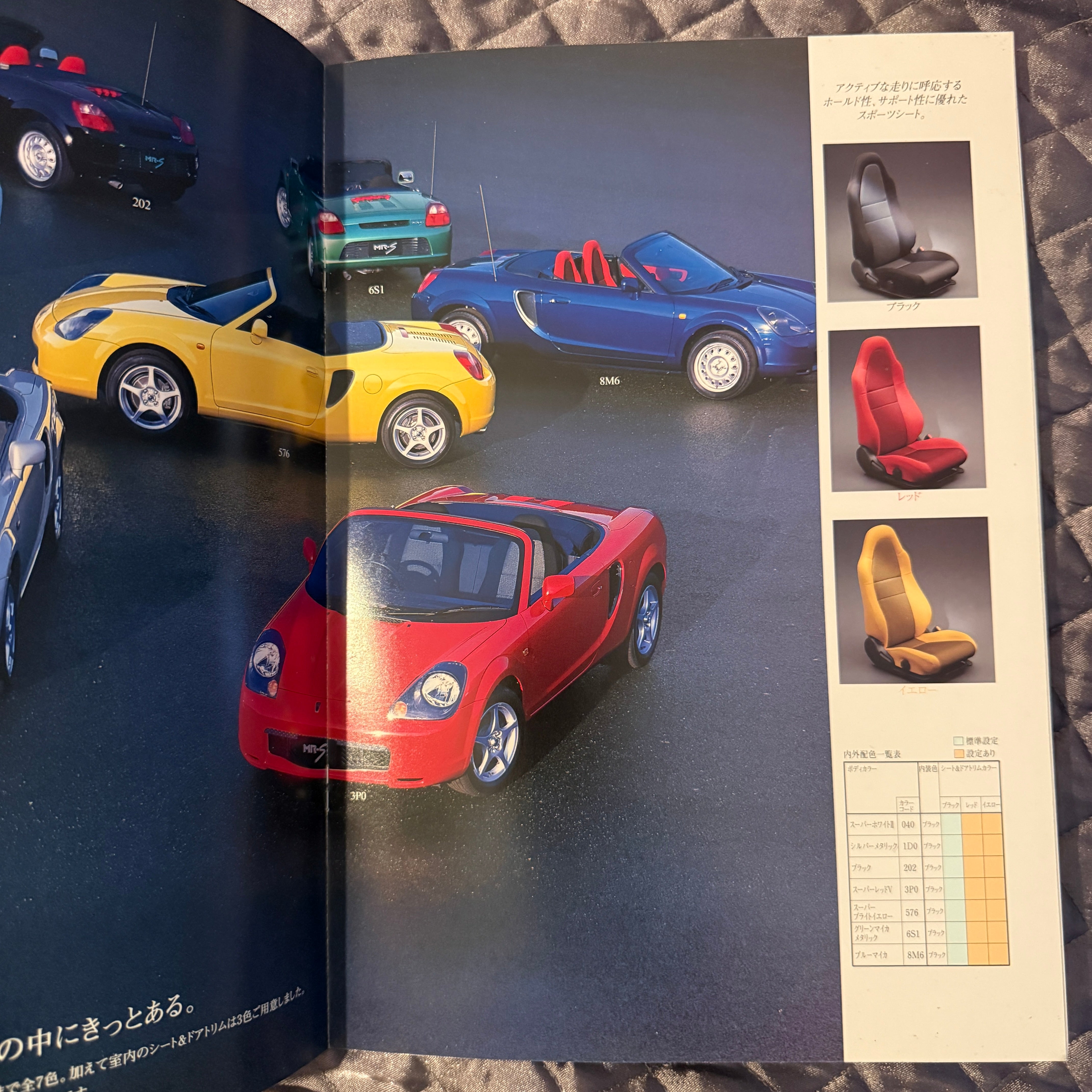 Toyota MR-S Catalog
