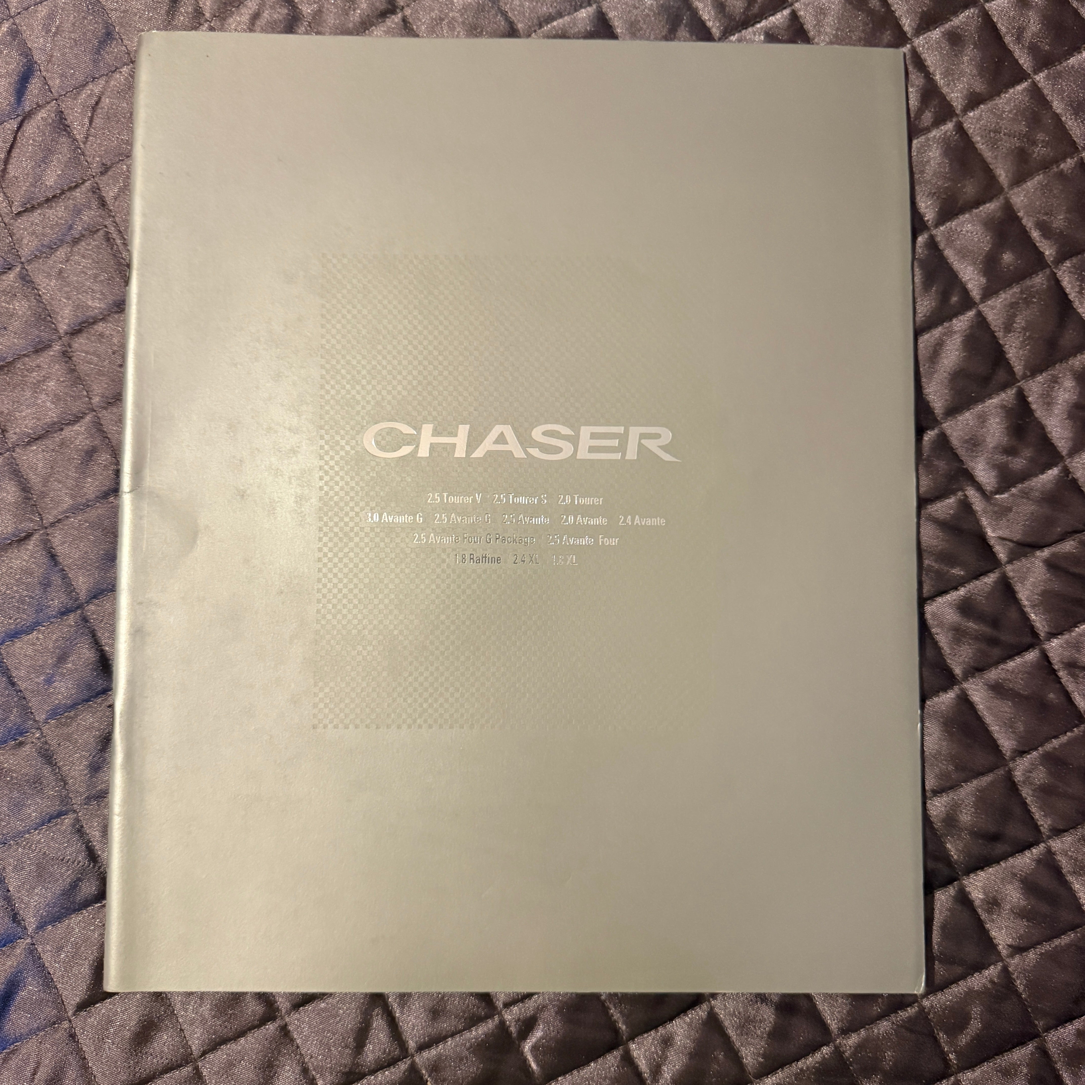 Toyota Chaser Catalog
