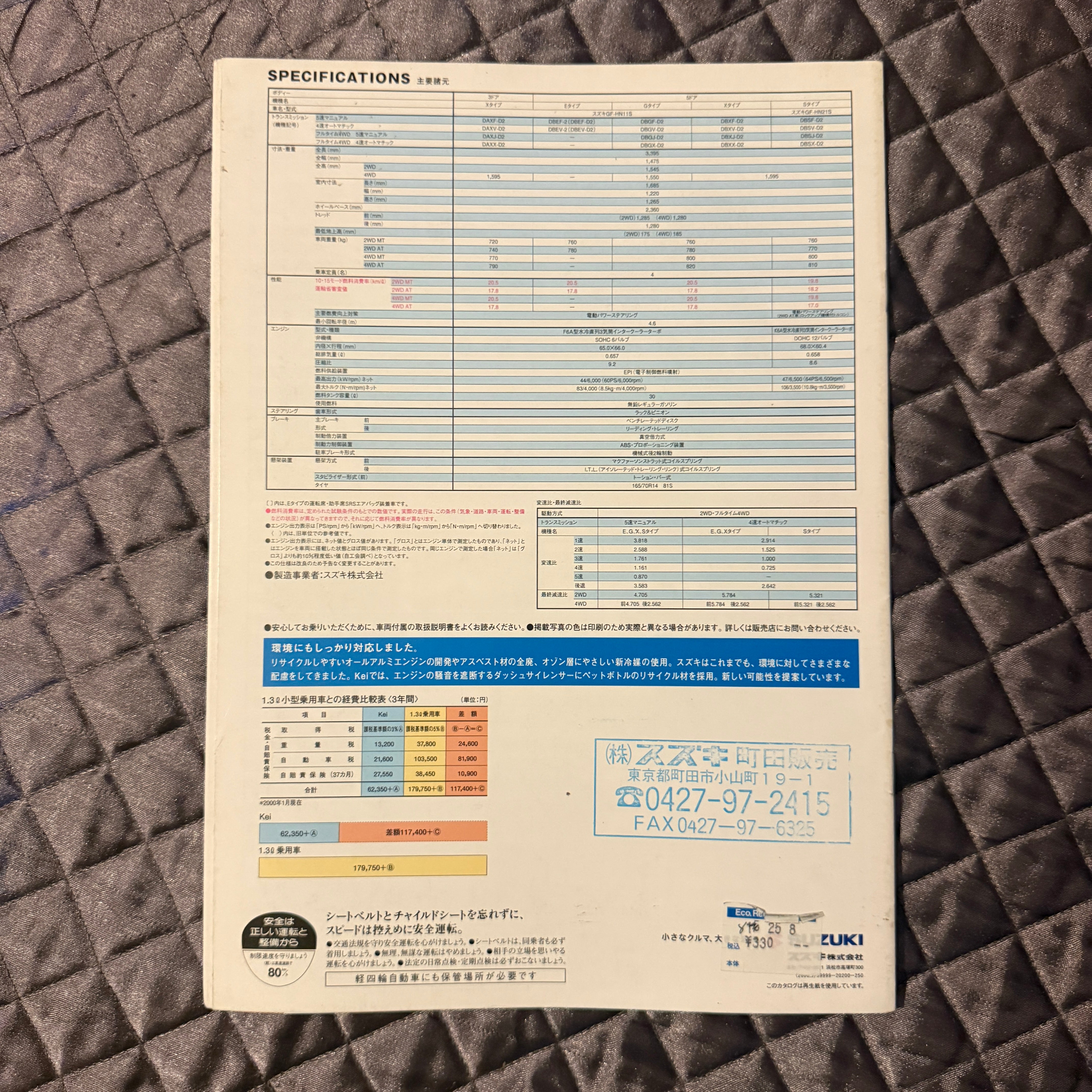 Suzuki Kei Catalog