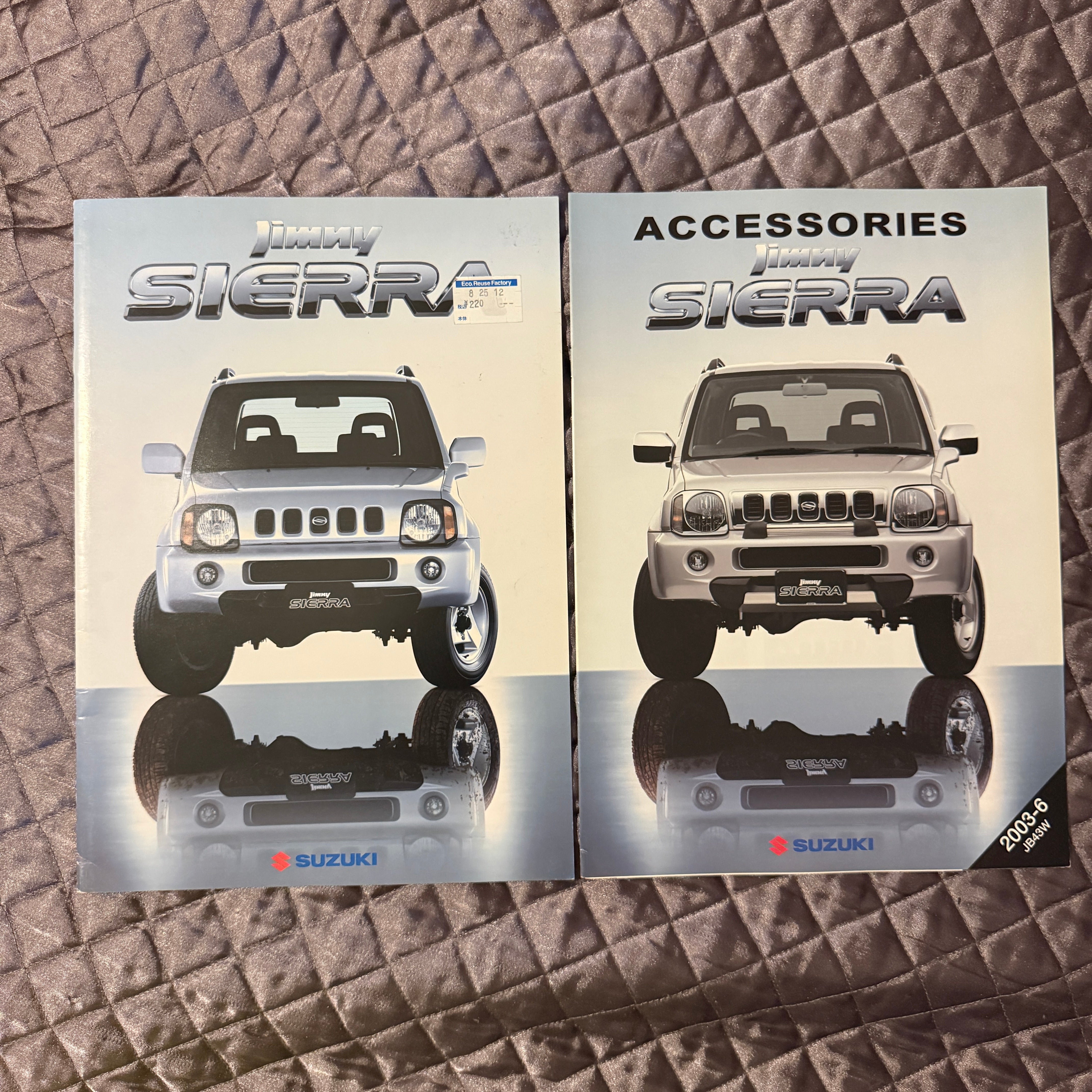 Suzuki Jimny Sierra Catalog