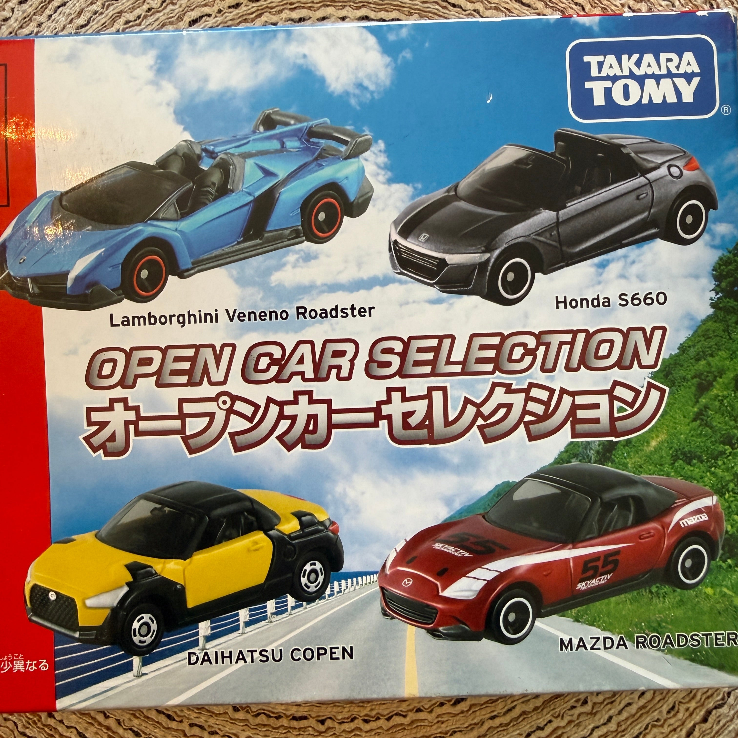 Open Car Selection Tomica
