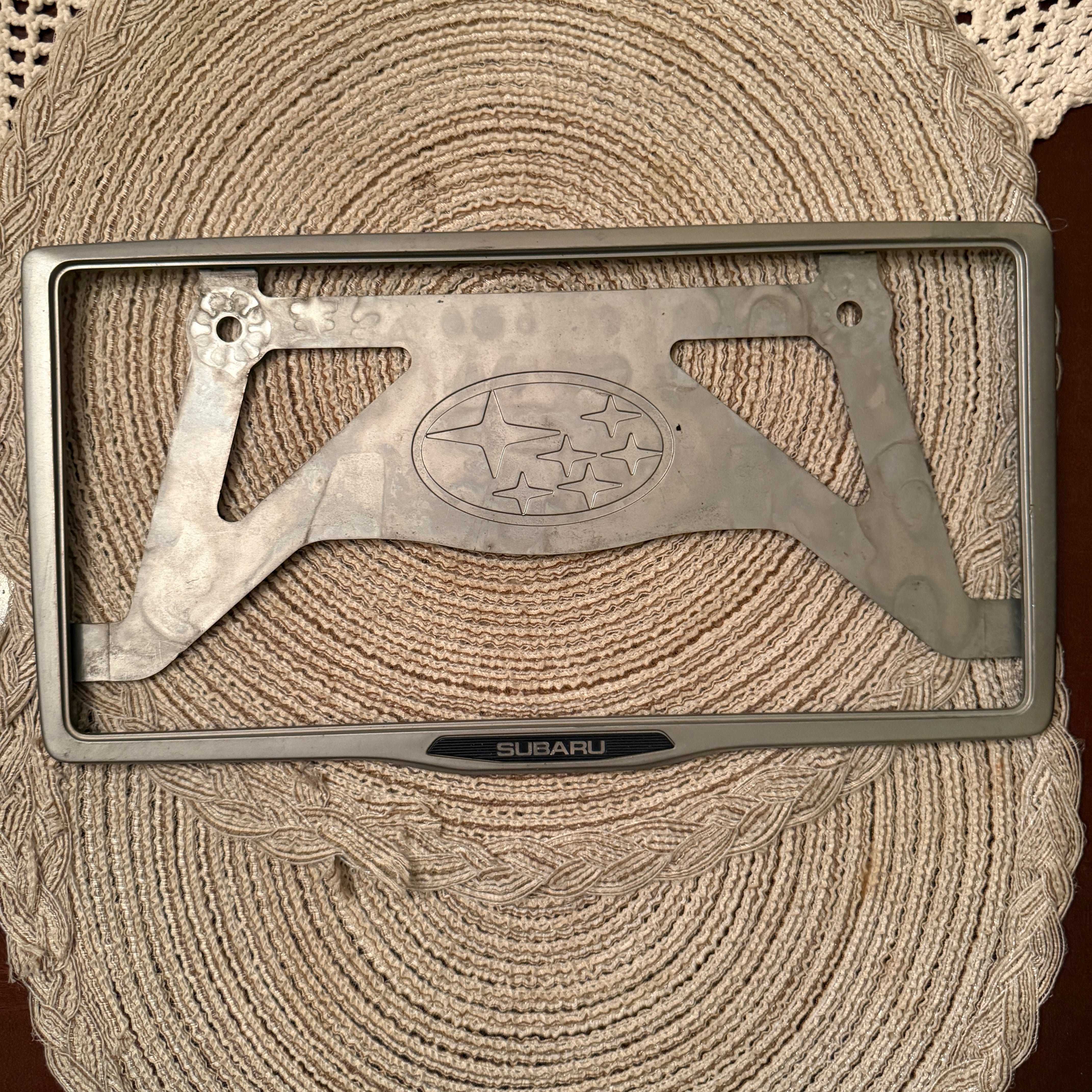 Subaru JDM License Plate Surround