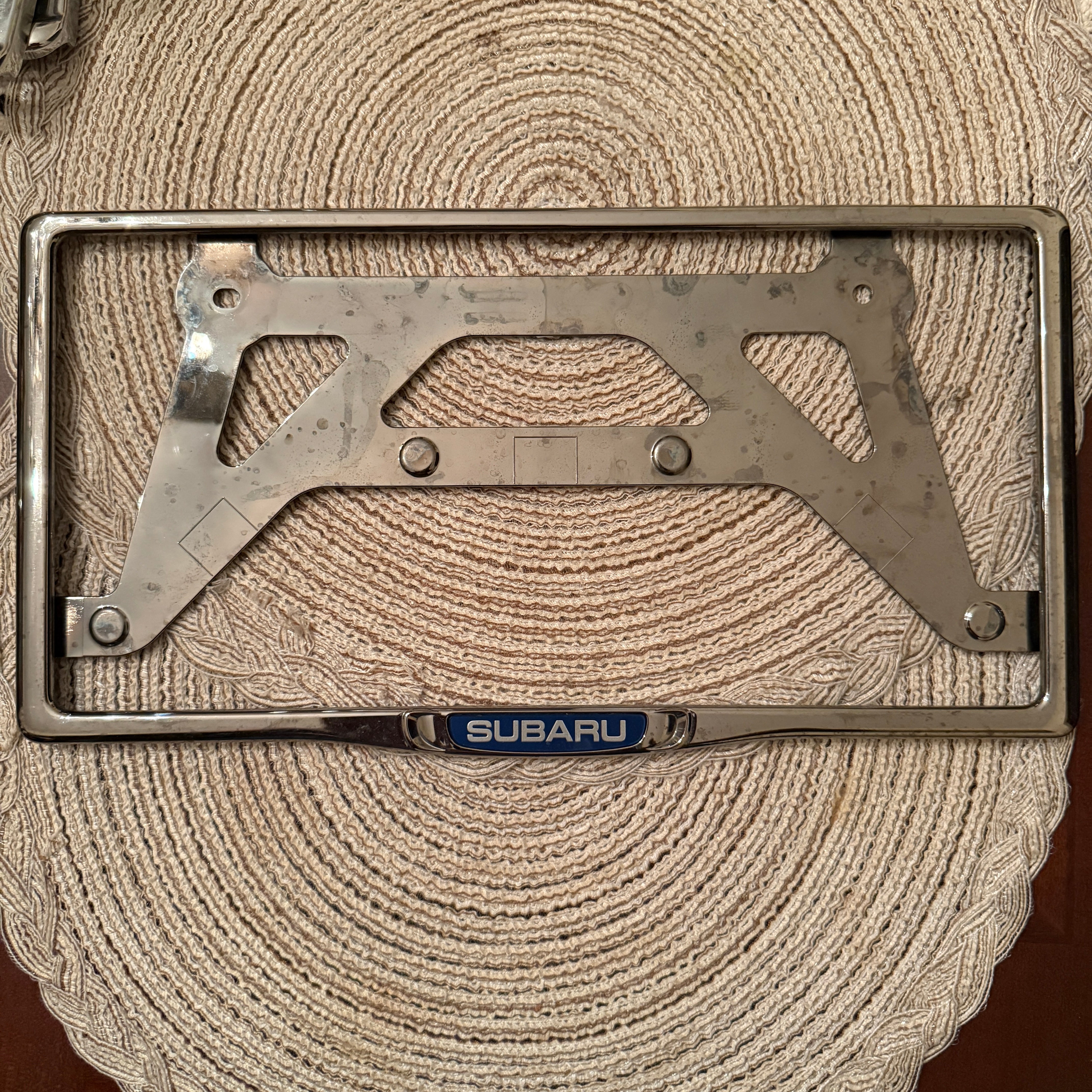 Subaru JDM License Plate Surround