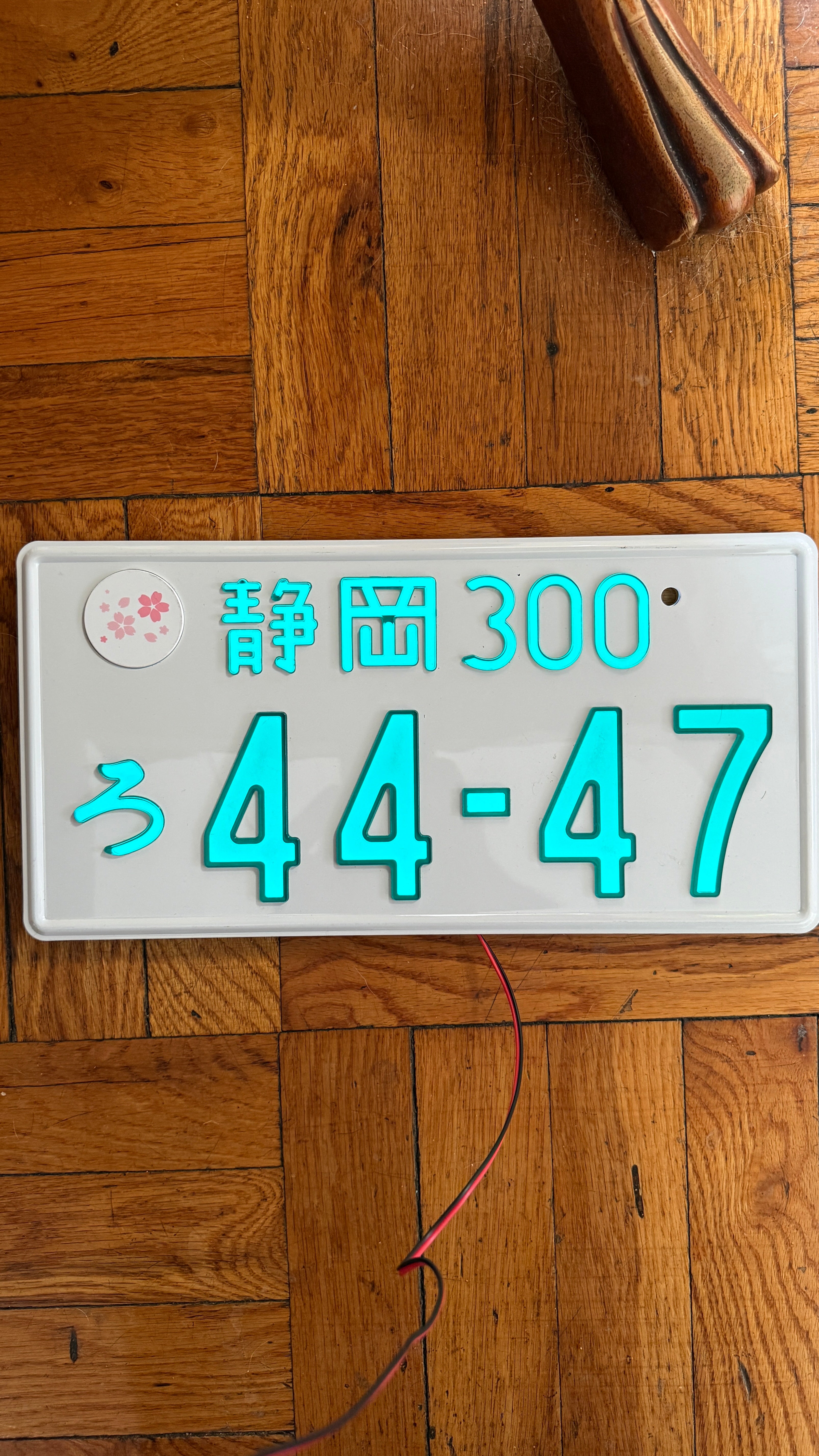 Authentic JDM Glow Plates