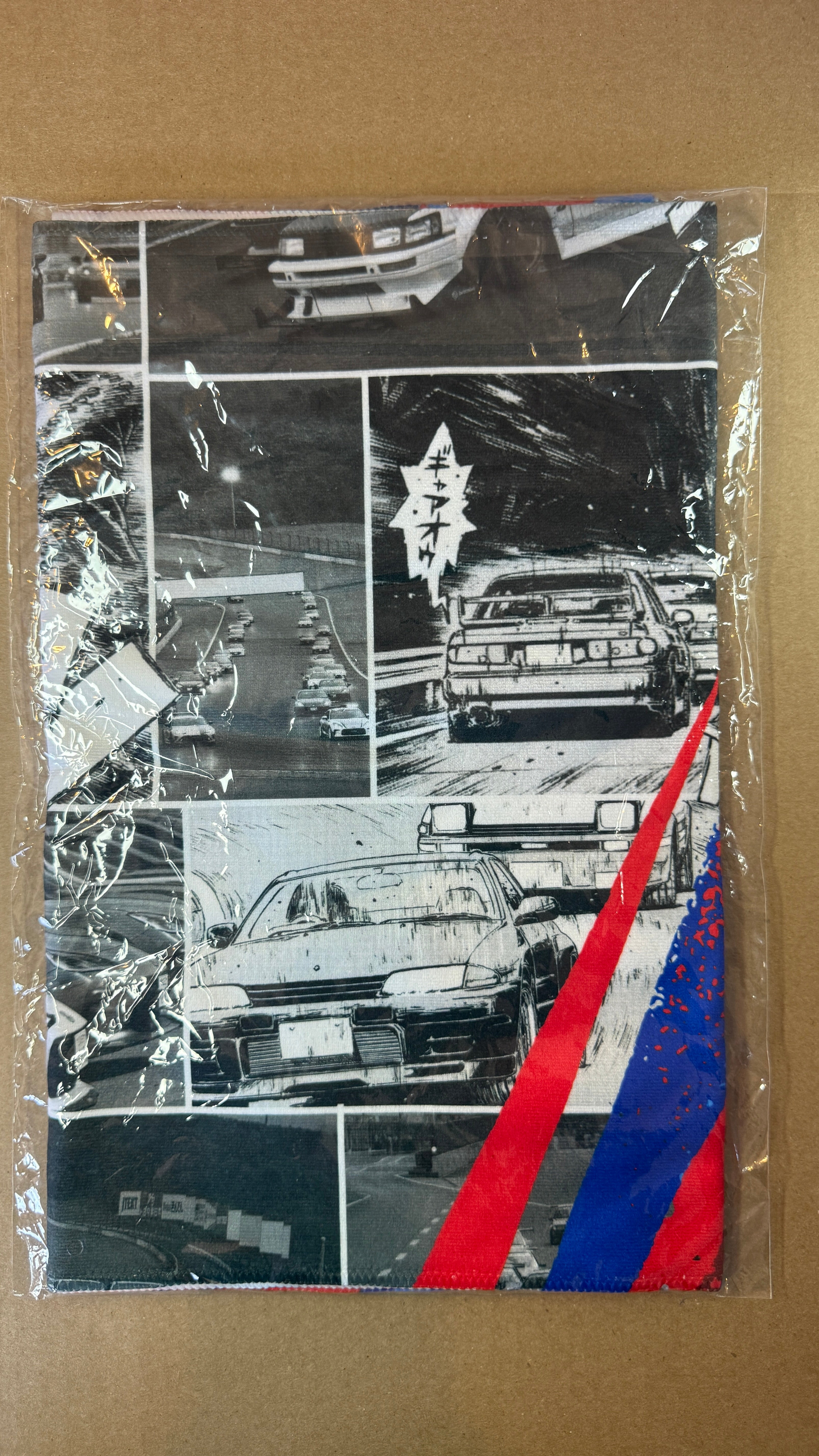 Initial D 30th Anniversary Fuji Speedway Towel