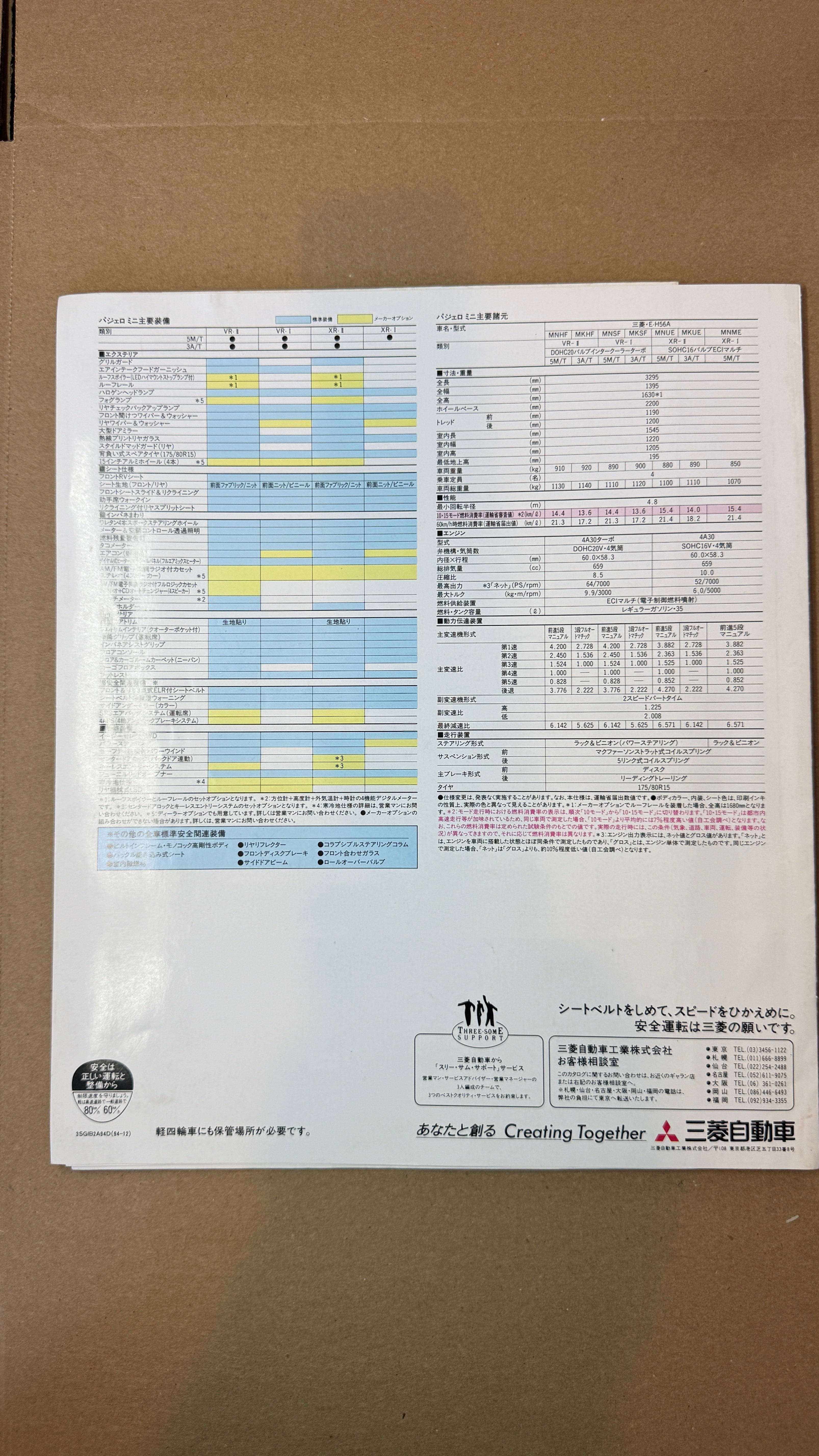 Pajero Mini TOM & JERRY Catalog