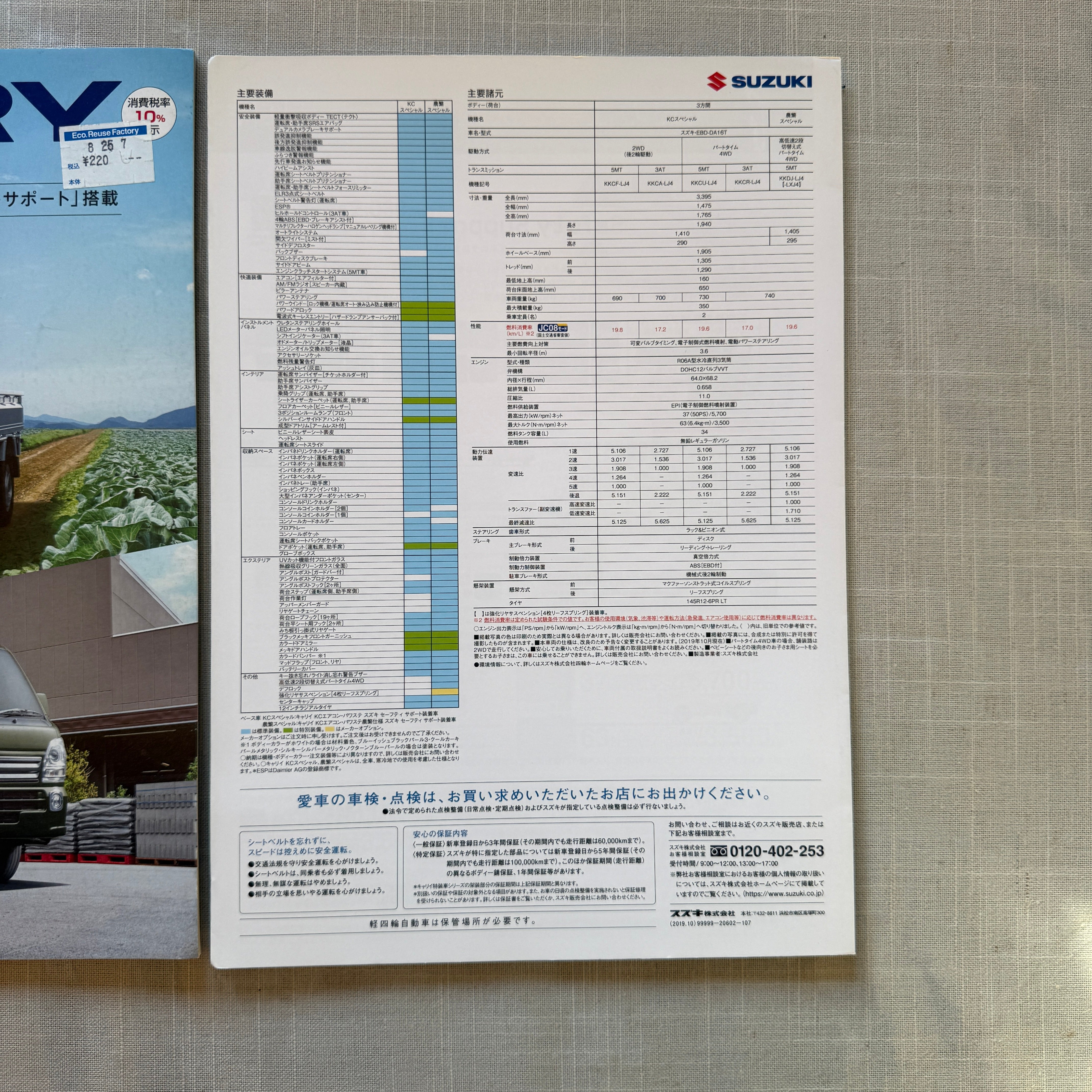 Suzuki Carry Catalog