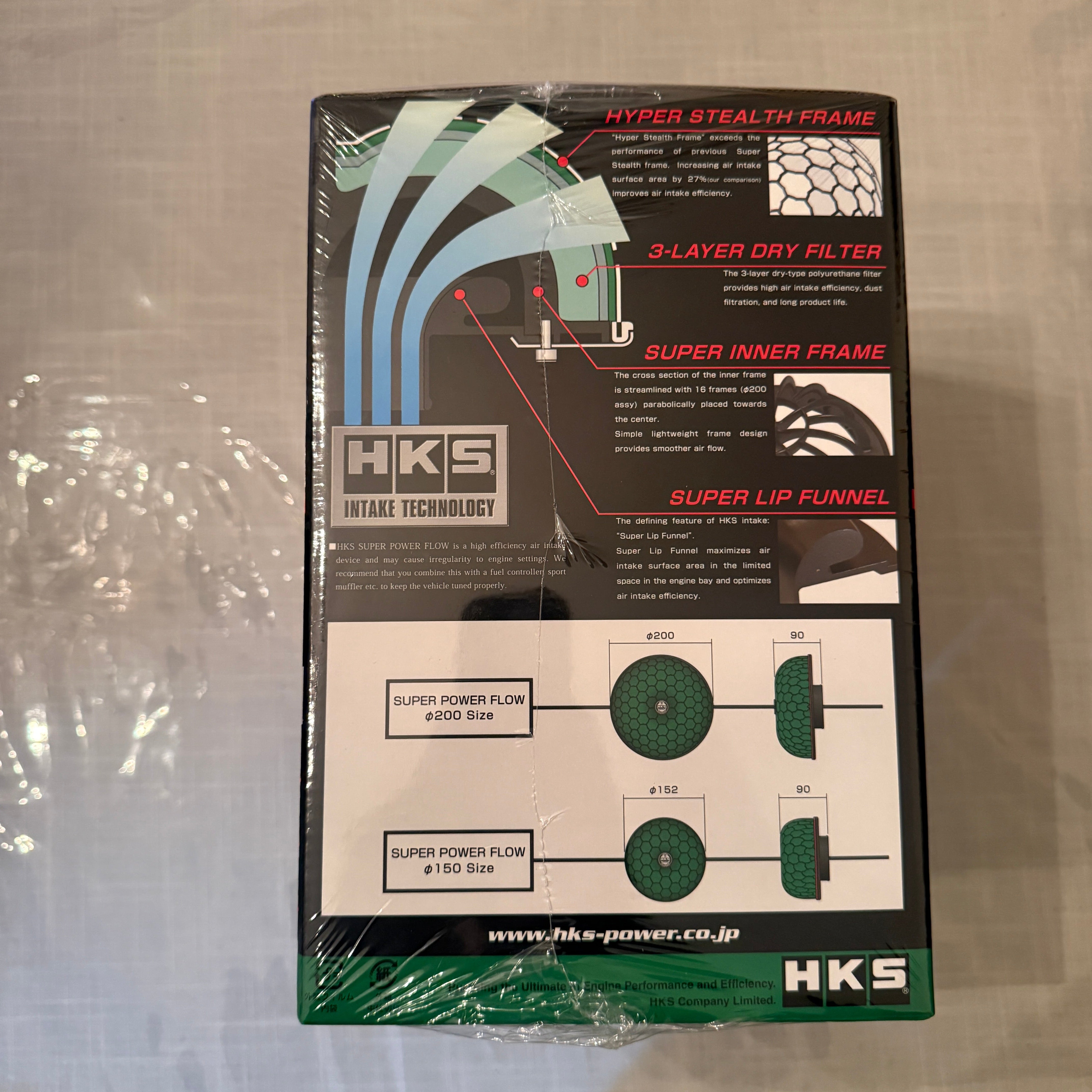 HKS Super Power Flow Intake Kit Green Suzuki Cappuccino