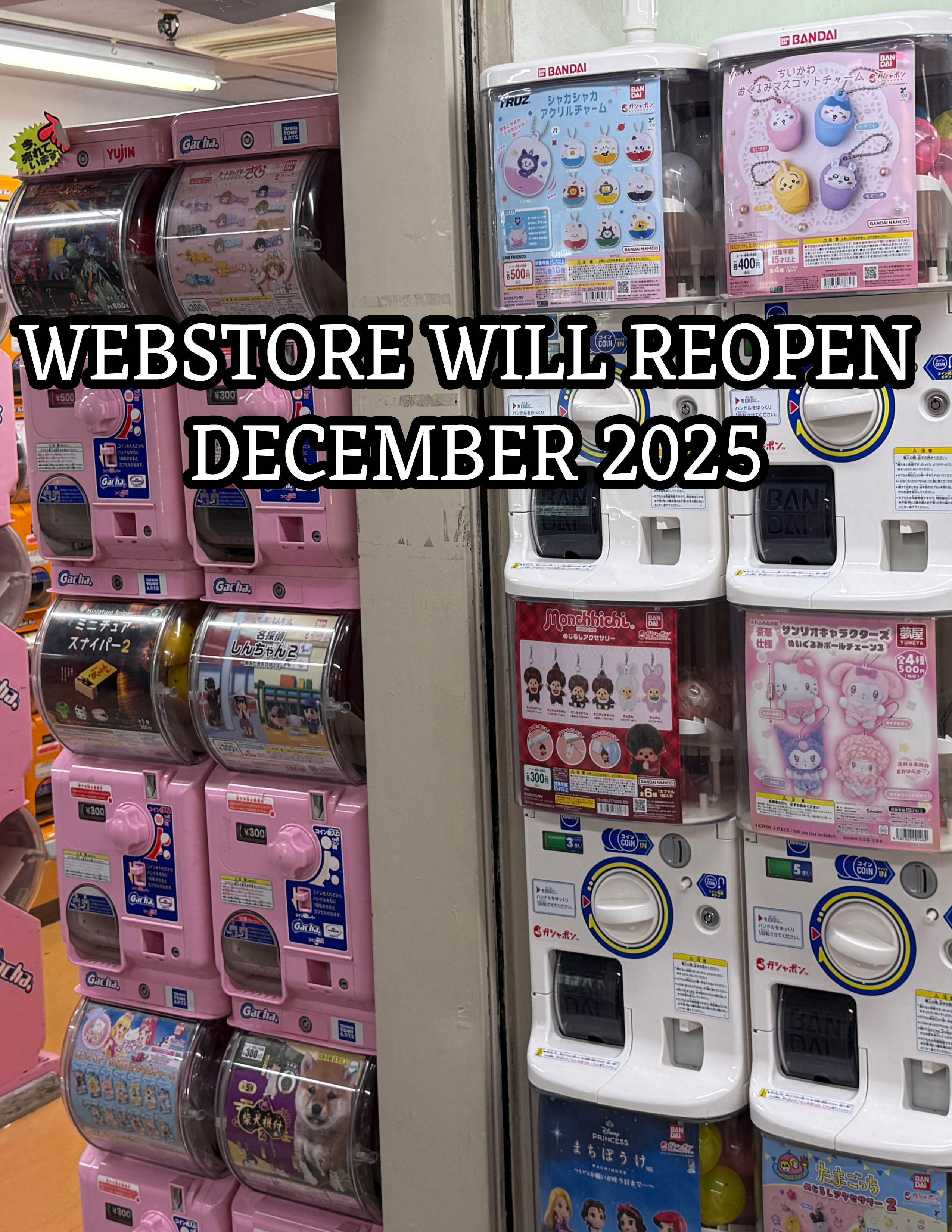 CURRENTLY IN JAPAN